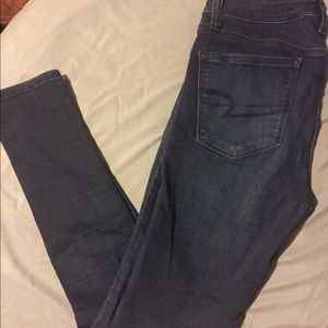 AE high rise jeggings!